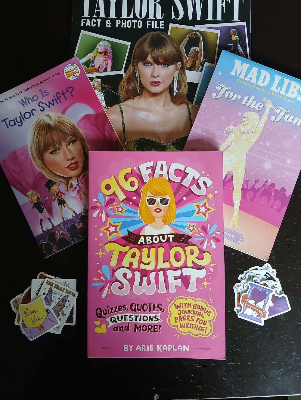 Taylor Swift Trivia Books Magazine Sticker Lot Swifties Music Singer
